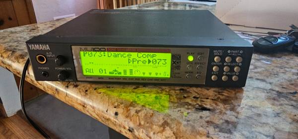 Yamaha MU100 tone generator - musical instruments - by owner