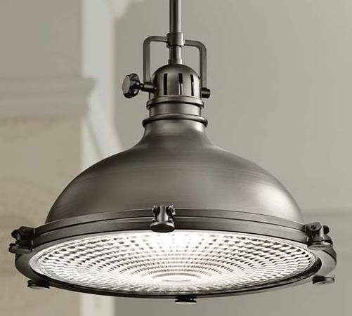 22 pcs Kichler Hatteras Bay Large Pendant Lights w/ Fresnel Glass 1