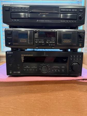 Sony Stereo Components 1