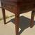 Antique Carved Wood Island Table Butcher Block Style 5 thumbnail