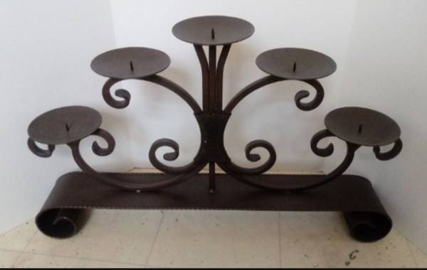 Large 5 candle holder great for halloween 1