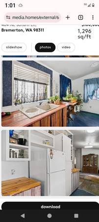 $120,000 / 3br - 1296ft2 - REDUCED $40G.    Artist Hand painted floors (Bremerton/Silverdale)63654913517827120