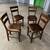 Extenable Bar Table  Comes with 4 Leather Chairs 2 thumbnail