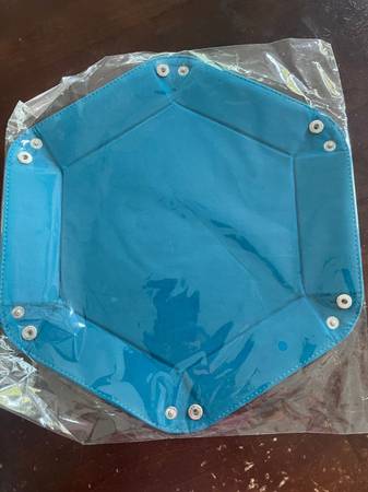 Nopurs Dice Tray,Portable Folding Dice Rolling Tray Dice Holder Storag 1