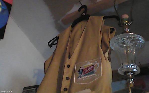 Schlitz vests Vintage man and woman 1