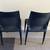 Set of 2 Black Plastic stacking Chairs from DWR 4 thumbnail