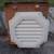 22" Gable Vent octagon white vinyl by Mid America (new) 1 thumbnail