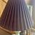 VINTAGE LAMP WITH PURPLE SHADE 4 thumbnail