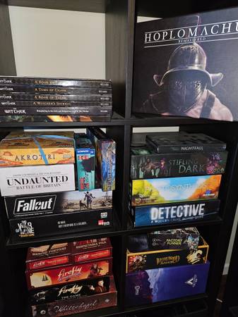 Board games! Witcher RPG! 1