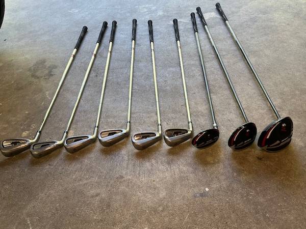 JUEGO DE PALOS DE GOLF PARA ZURDOS - $50 (Olympia)63471461714945120