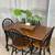 Handsome Two-Tone Country Style Kitchen Dining Table & 4 Chairs 11 thumbnail