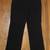 Talbots Cut-Out Design Stretch Black Pants, Size 2P (New) 5 thumbnail