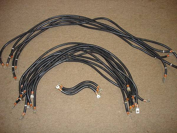 Copper Cable Wire For Sale - 2/0 AWG and 3/0 - Crimped Connectors 1