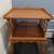 Vintage Wooden End Table 2 thumbnail