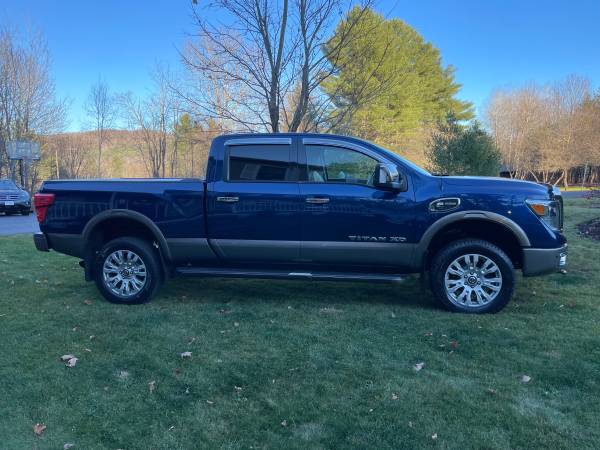 Nissan Titan XD Cummins Diesel Platinum Reserve 4x4 100% Serviced 79k - $29,500 (Barre Town, VT)63622620257665124