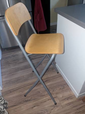 counter height folding chair 1