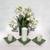 Ceramic Vase Set with 3 Ceramic Candle Holders $25.00 3 thumbnail