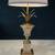 Vintage Hollywood Regency Brass Palm Leaves Table Lamp, c.1970’s 7 thumbnail