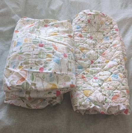 Crib Sheets & Changing Pad Cover 1