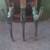 Duncan Pfyfe painted dining room table and 2 Willett chairs 6 thumbnail