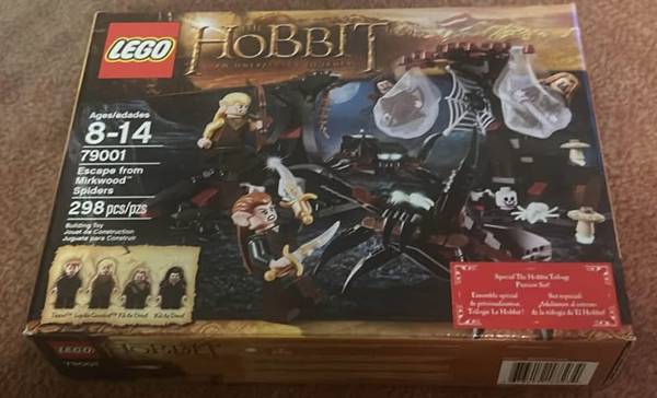 Lego 79001 Escape from Mirkwood Spiders 1
