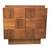 Mid Century Style Walnut Nightstand 1 thumbnail