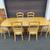 Vintage Stanley Furniture 7 Piece Country French Dining Set. 8 thumbnail