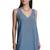 NEW DKNY Women's Chambray Maxi Dress Sz Large 5 thumbnail