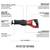 Milwaukee M18 FUEL 18V Lithium-Ion Brushless Cordless Super SAWZALL 9 thumbnail