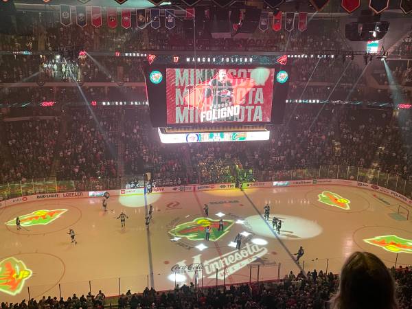 11/1 MN Wild vs Vancouver  - 2 or 4 seats 205 row 2 1