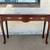 Queen Ann console Mahogany 2 drawer entry table/ sofa table 1 thumbnail