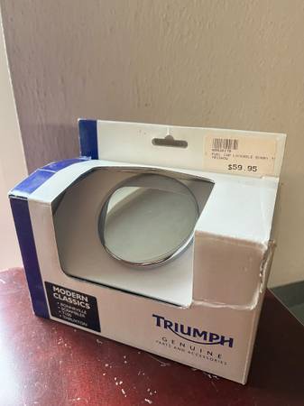 Triumph Genuine Gas Cap 1