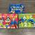 SUPER HEROS 3 BOARD BOOKS  ABC  ~ 123 Children's Board Book 1 thumbnail