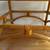 Gorgeous Vintage Curved Bamboo Side/End Table with Inlaid Glass Top 4 thumbnail