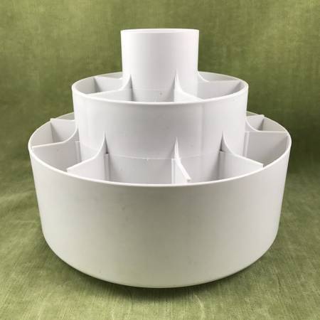 Vintage  Kitchen Carousel Mod Organizer Knives Artist Utensil 1