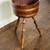 Lane Vintage Rustic Firkin Half Barrel Tripod Plant Stand Planter 3 thumbnail