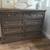 BEAUTIFUL HIGH END POTTERY BARN BUFFET - GRAY WASH COLOR 6 thumbnail