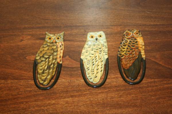 Owl Bookmarks 1
