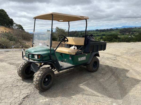 2013 EZ-GO Gas lifted Golf Cart 1