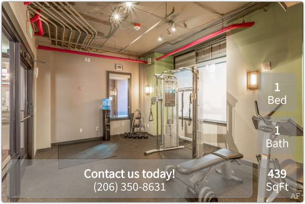 $1,519 / 1br - 439ft2 - Fabulous 1 bed / 1 bath, 439 Sq Feet in a prime location! (Seattle - Downtown Seattle)63884887256321122