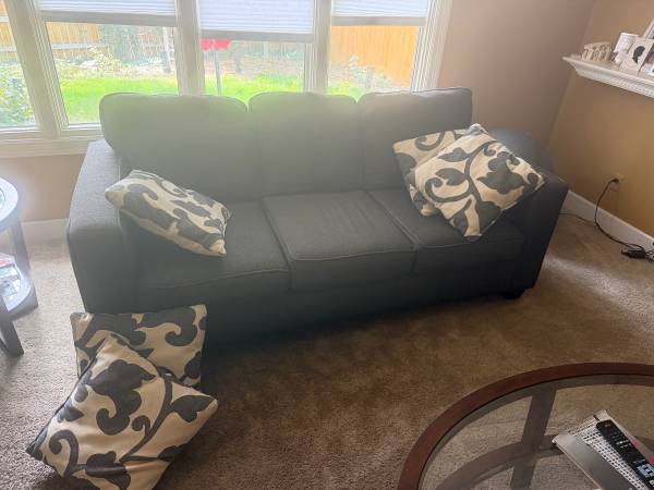Clean and pretty 3-piece sofa from a smoke free &pet free home 1