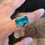 Large 14K Gemstone Ring 8 thumbnail