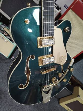 Gretsch Synchromatic Nashville Cadillac Green 1