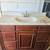 48" Vanity Cabinet and Sink Top Cherry Mahogany Finish 2 thumbnail