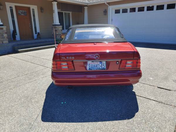 Sl500 Mercedes - $9,500 (Spanaway)63617898412801124