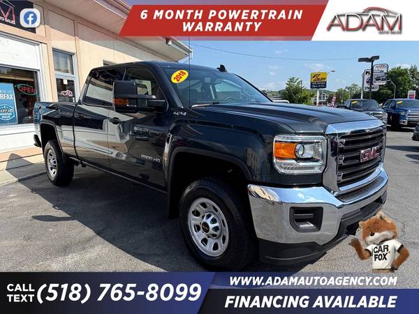 $470/mo - 2018 GMC Sierra 2500HD 2500 HD 2500-HD Base 4x4Crew 4 x 4 Cr - $29,999 (27 Colombia St Rensselaer, NY 12144)63477859580803123