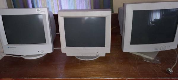 Computer Monitors - 3 Older Models 1