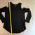 Aqua Cashmere Black Crew Neck Cold Open Shoulder Sweater-Small 7 thumbnail