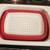 Red & White Over The Sink Collapsible Colander With Extendable Handles 1 thumbnail