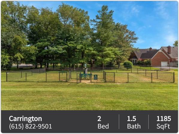$1,475 / 2br - 1185ft2 - Gorgeous 1185 sq ft 2 bed / 1.5 bath - Prime location in Hendersonvill (Hendersonville)63680193910913121